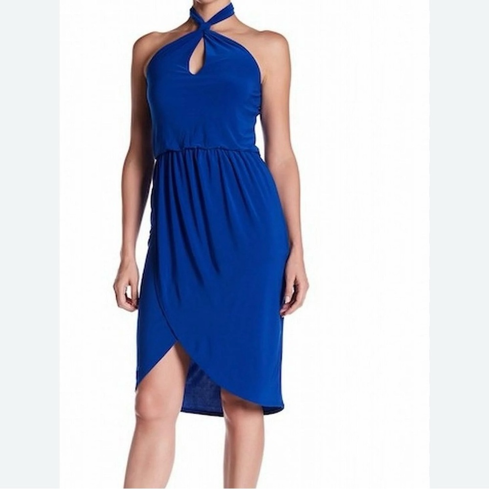 Laundry By Shelli Segal Royal Blue High Low Dress size 14